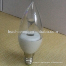 A chegada nova E14 alumínio e plástico levou o bulbo da vela com CE &amp; RoHS